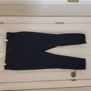 Loft Women's Black The Sutton Skinny Pants Size 12